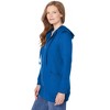 Woman Within Plus Size Zip Front Tunic Hoodie Jacket - 4 of 4