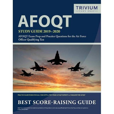 AFOQT Study Guide 2019-2020 - by  Trivium Military Exam Prep Team (Paperback)