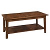 Alaterre Revive 36 in. Solid Wood Bench, 300lbs Weight Capacity, Entryway, Living Room, Storage Shelf, Rustic Industrial Home Decor, Natural - 3 of 4