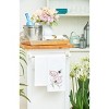 C&F Home Bees & Poppies Embroidered Cotton Flour Sack Kitchen Towel - 4 of 4