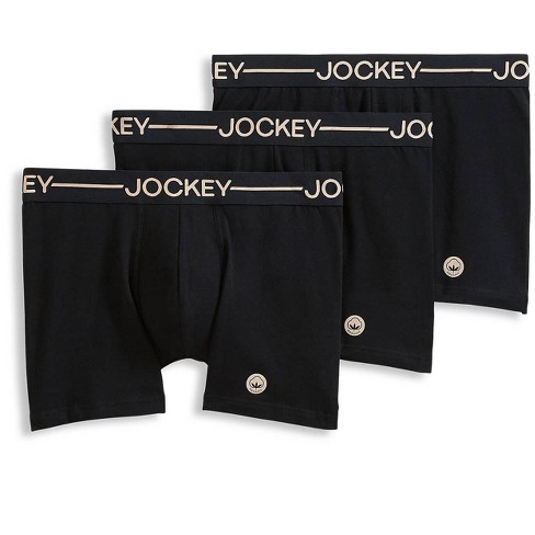 Jockey Men's Chafe Proof Pouch Cotton Stretch 3 Trunk 