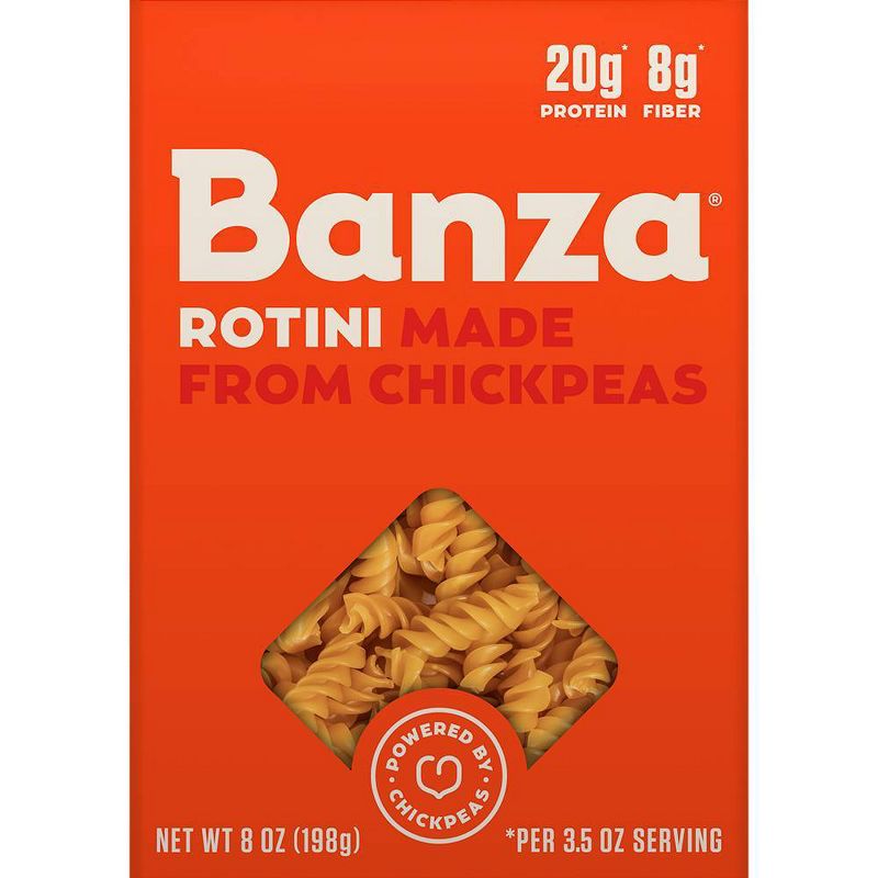 Banza Gluten Free Chickpea Rotini - 8oz, 1 of 8