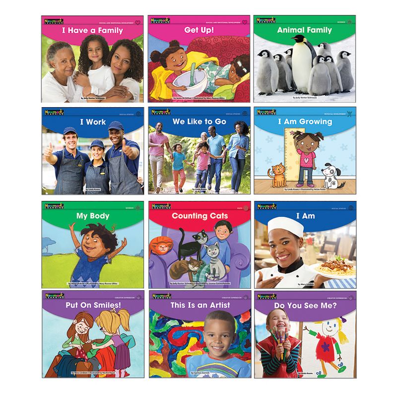 Newmark Learning Early Rising Readers MySelf and My Family Theme Set, 1 of 2