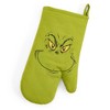 Dr. Seuss The Grinch Cookie Cutter Spatula and Oven Mitt Baking Set Green - 3 of 4