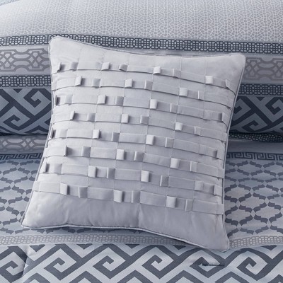 Navy Microfiber California King 7-Piece Bedspread Set