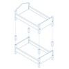 Roba Doll: Scarlett Bunk Bed Set W/ Blankets & Pillows, Crown & White - 3 of 4