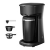 Kismile Single Serve Coffee Maker, 14Oz Thermal Travel Mug with Stainless Steel Interior - 2 of 4