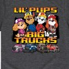 Boys' - Paw Patrol - Lil Pups Big Trucks Short Sleeve Graphic T-Shirt - 2 of 4