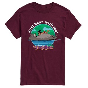 Men's - Disney - Mowgli and Baloo Just Bear With Me Short Sleeve Graphic T-Shirt - 1 of 4