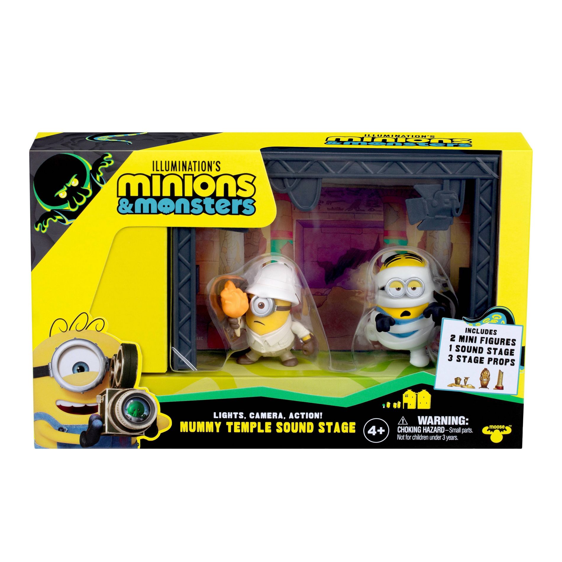 Illumination's Minions & Monsters Figure 2-pack with Mummy Temple Sound Stage