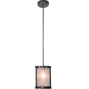 Craftmade Lighting Danbury 1 - Light Pendant in  Matte Black - 1 of 1