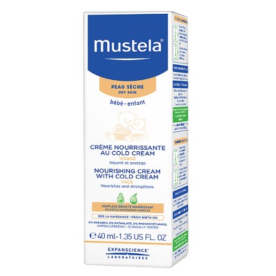 mustela nourishing lotion with cold cream