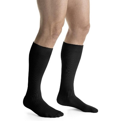 JOBST 110494 Activewear 20-30 mmHg Knee High Compression Socks, Medium, Cool Black (Each)