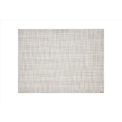 Chilewich Natural Vinyl Basketweave Rectangle Placemat