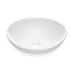 Oval Bathroom Sink, Bathroom Vessel Sink, White Vessel Sink - 2 of 4