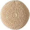 Bean Bag Ottoman Modern Knit Texture with Breathable Material for Living Room Seating 20in-3irtyhousy - 2 of 4