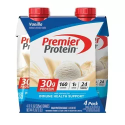 Premier Protein Shakes with 30g Protein - Vanilla
