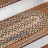 Colonial Mills New England Braid Stair Treads - Urban Brown 8"x28", 13 Pcs - 3 of 4