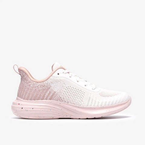 Женские кроссовки Clarks Womens Izza Knit 2 Sneaker Light Pink Shoes 7 Medium