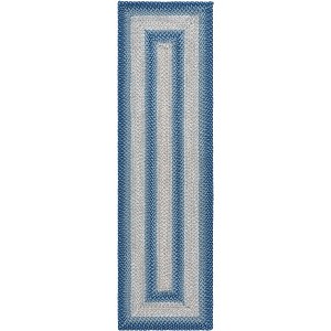 Braided BRD311 Machine Washable UV & Stain Resistant Non-Shedding Hand Woven Indoor/Outdoor Rugs - Safavieh - 1 of 4