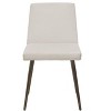 Home Design Lattice Dining Chair (Set of 4), Gray - 4 of 4
