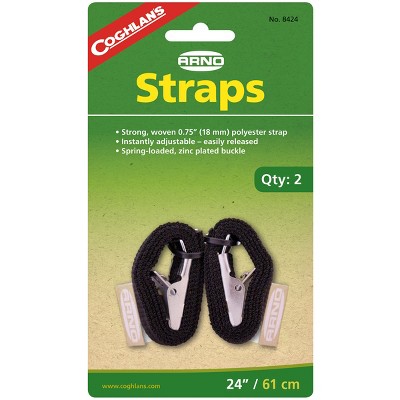 Coghlan's 24 Arno Straps (2 Count), Woven Polyester, Camping Hiking  Survival