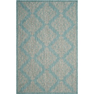 Courtyard CY8751 UV & Stain Resistant Non-Shedding Power Loomed Indoor/Outdoor Rugs - Safavieh - 1 of 4