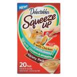 Delectables Squeeze Up Tube with Vegetable, Chicken and Tuna Flavor Cat Treats - 20ct/12.96oz