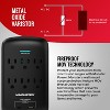 Monster Wall Tap Plug Outlet Extender with Outlet Surge Protector for Office and Smart Phone Devices - 3 of 4