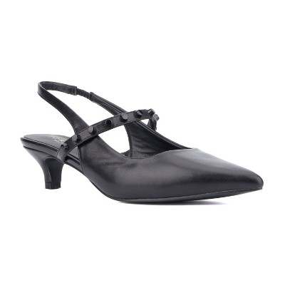 Torgeis Women's Tamara Kitten Heel Pump
