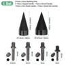 Unique Bargains Firewood Outdoor Farm Log Splitter Drill Bit 2 Pcs - 3 of 4