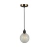 Artcraft Lighting Gem 1 - Light Pendant in  Black/Brushed Brass - 4 of 4