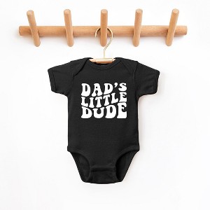 The Juniper Shop Dad's Little Dude Baby Bodysuit - 1 of 2