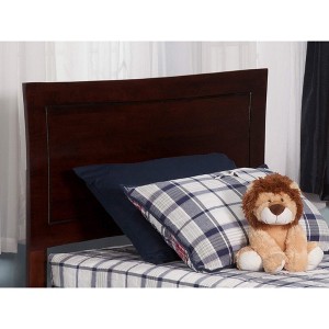 AFI Furnishings Metro Twin Headboard with Turbo Charger in Walnut - 1 of 4