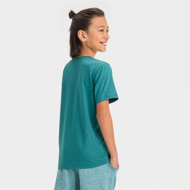 Boys' Crew Neck T-Shirt - All in Motion™, 3 of 5