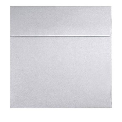 LUX 6 1/4 x 6 1/4 Square Silver Metallic 8530-06-50