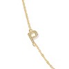 Kendra Scott 14K Gold Over Brass Mini "P" Initial Pendant Necklace - Gold - 3 of 3