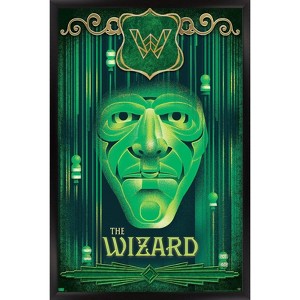 Trends International Wicked - The Wizard Framed Wall Poster Prints - 1 of 4