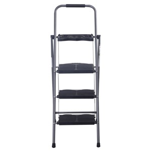 Costway New HD 3 Step Ladder Platform Folding Stool 330 LBS Capacity Space Saving w/Tray - 1 of 4