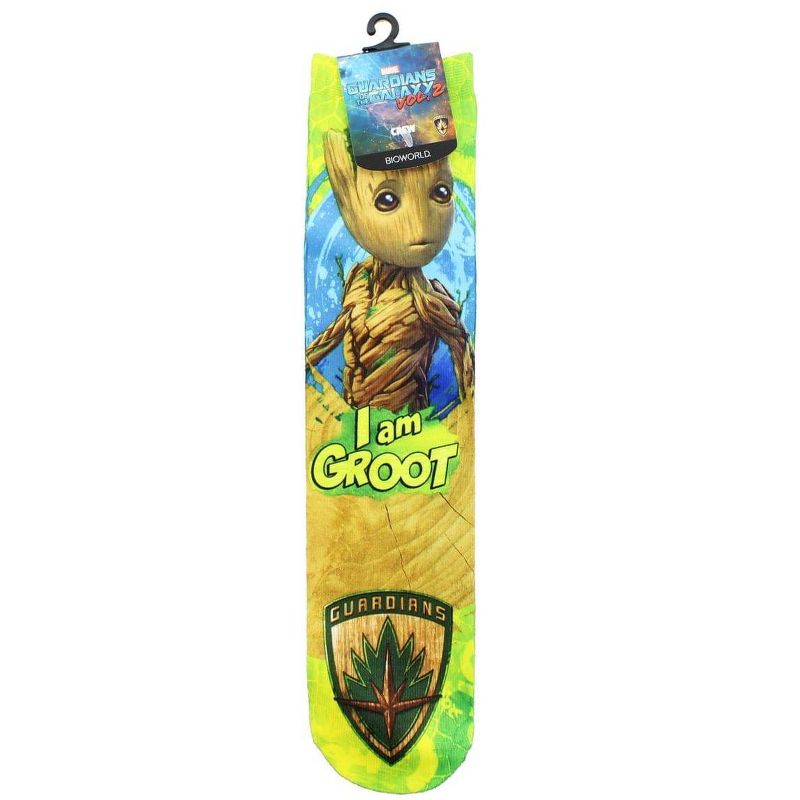 Bioworld Guardians of the Galaxy "I Am Groot" Tube Socks, 2 of 3