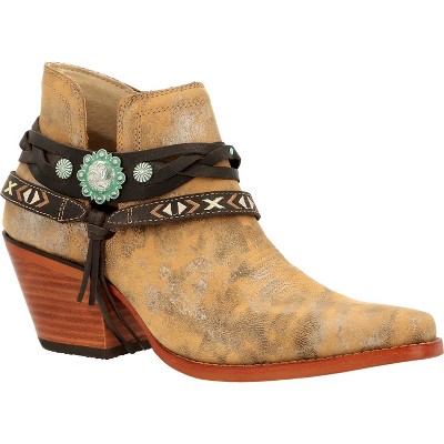 Women's Crush™ by Durango® Women's Antique Silver Western Bootie