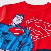 Boys' 3pc Superman Pajama Set - Blue - 3 of 4