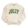 Simply Sage Market Jolly Varsity Thick Outline Sweatshirt - 2 of 4