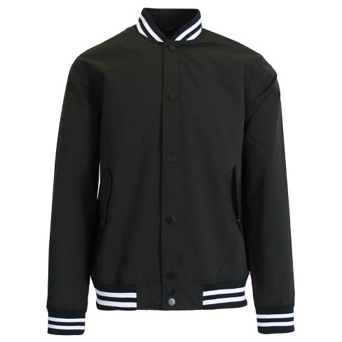 Spire By Galaxy Men s Lightweight Varsity Jacket Target