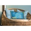 Liora Manne Marina Garden Indoor/Outdoor Pillow.. - 3 of 4