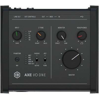 IK Multimedia AXE I/O ONE 1-Channel USB-C Audio Interface