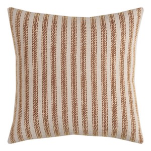 Throw Pillow Rizzy Home Natural Brown