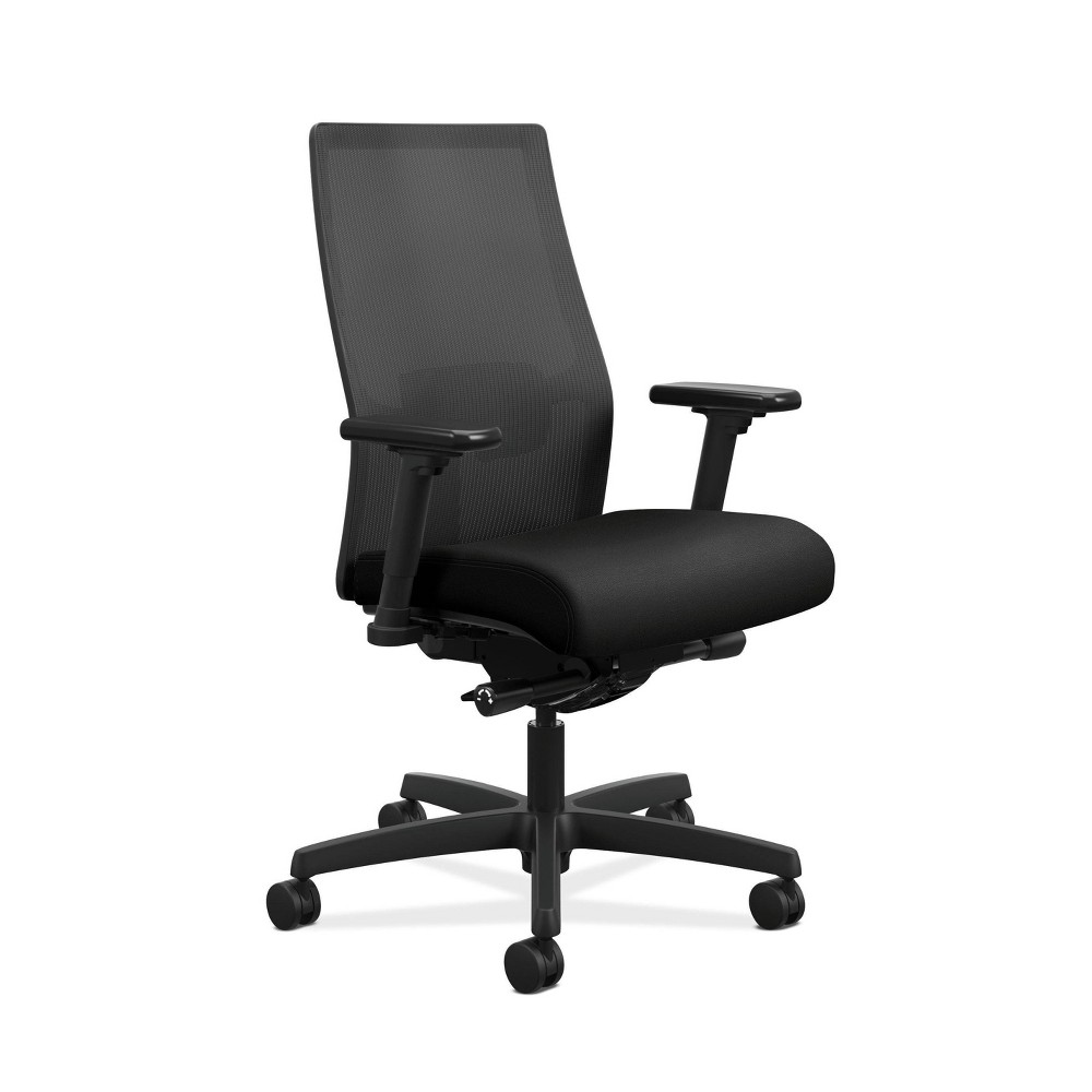 UPC 888206730743 product image for Ignition 2.0 Mid-Back Adjustable Lumbar Office Chair Black - HON | upcitemdb.com
