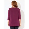 Catherines Embellished Stud Neckline Top - 3 of 4