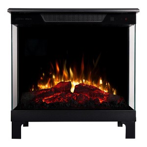 Modern Ember 24-in 3-Sided Freestanding Electric Stove - 1 of 4